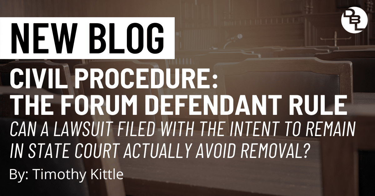 forum state defendant rule