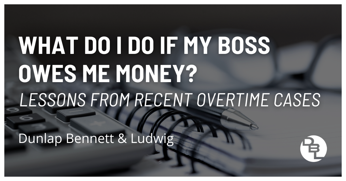 What Do I Do if My Boss Owes Me Money?
