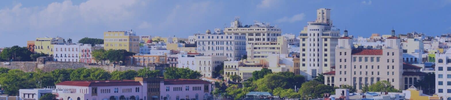 San Juan Puerto Rico skyline