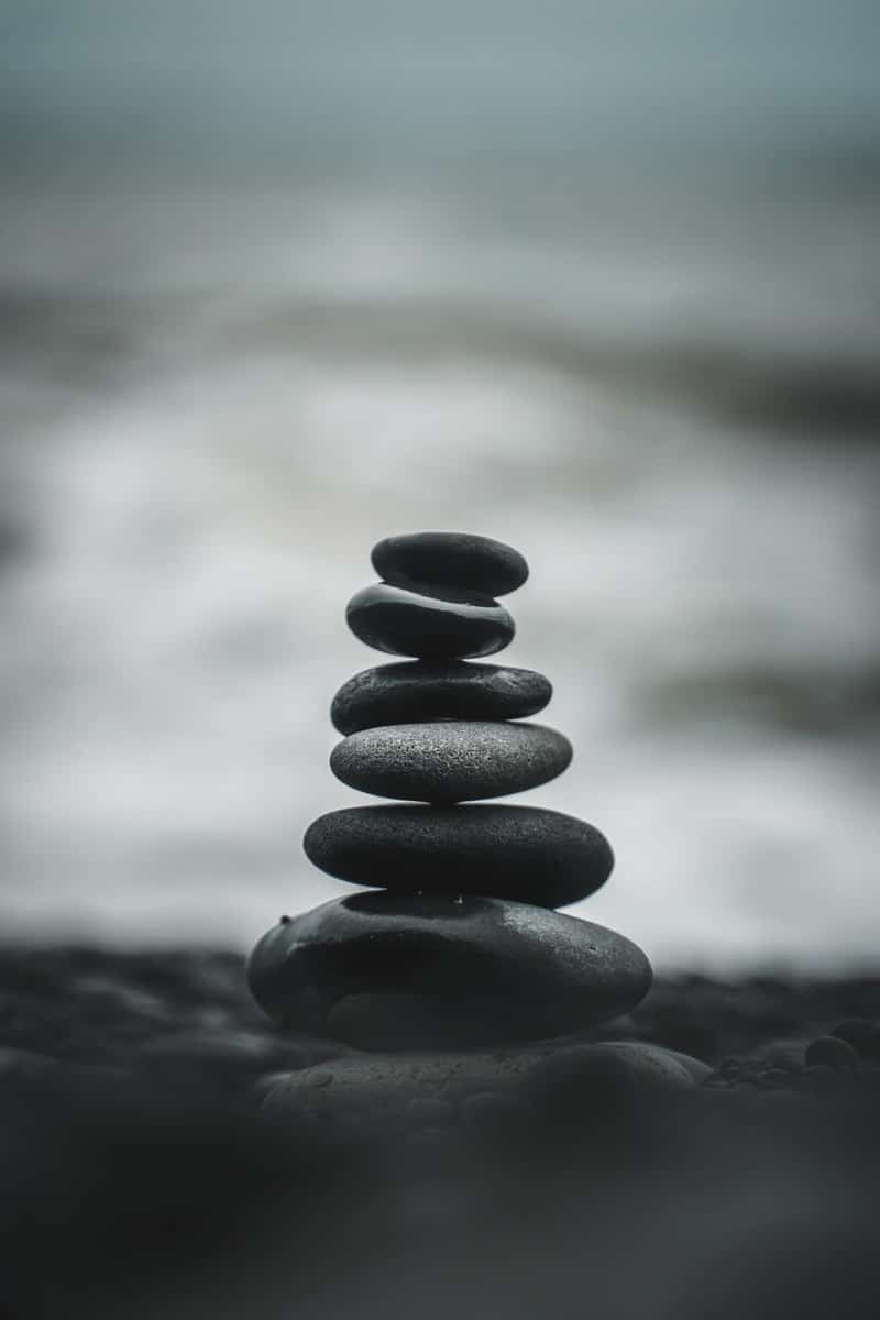 stacked stones