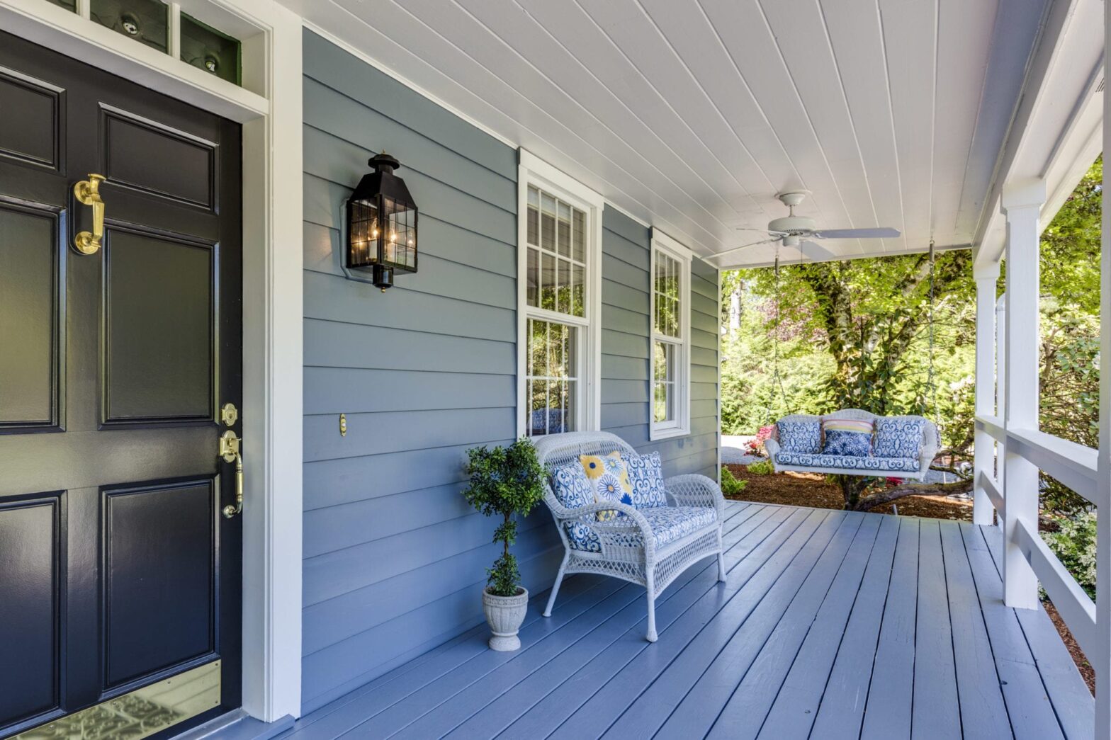 cozy front porch