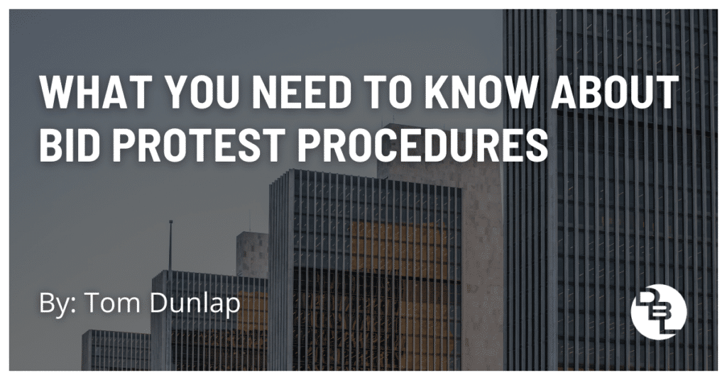 what you need to know about bid protest procedures
