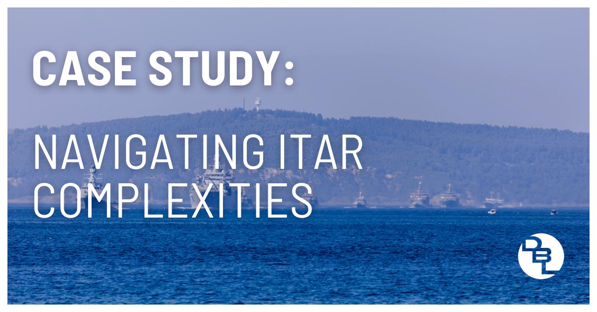 Case Study Navigating ITAR Complexities