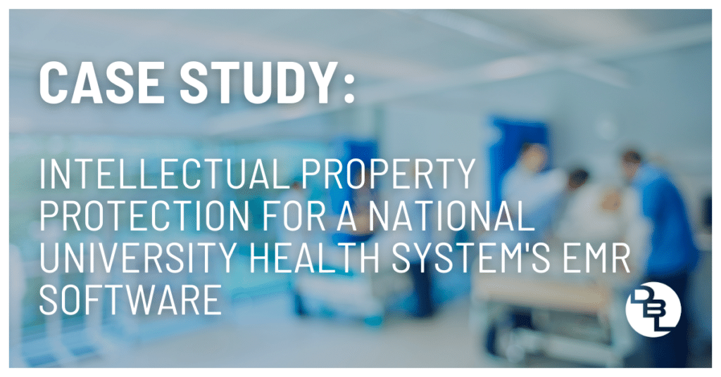 Case Study: Intellectual Property Protection for a National University Health System's EMR Software