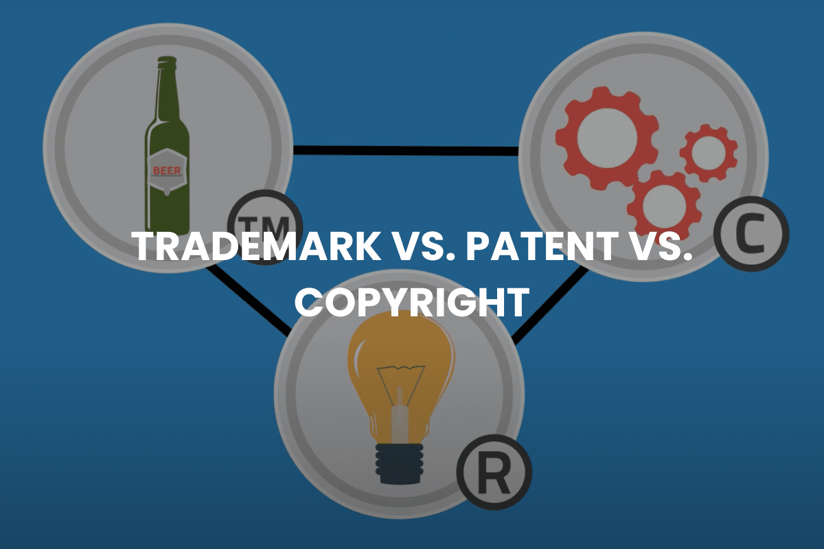 Trademark vs. Patent vs. Copyright